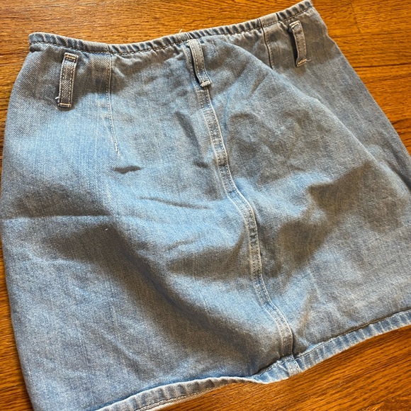 Pacsun Button Front Denim Skirt - Picture 3 of 4
